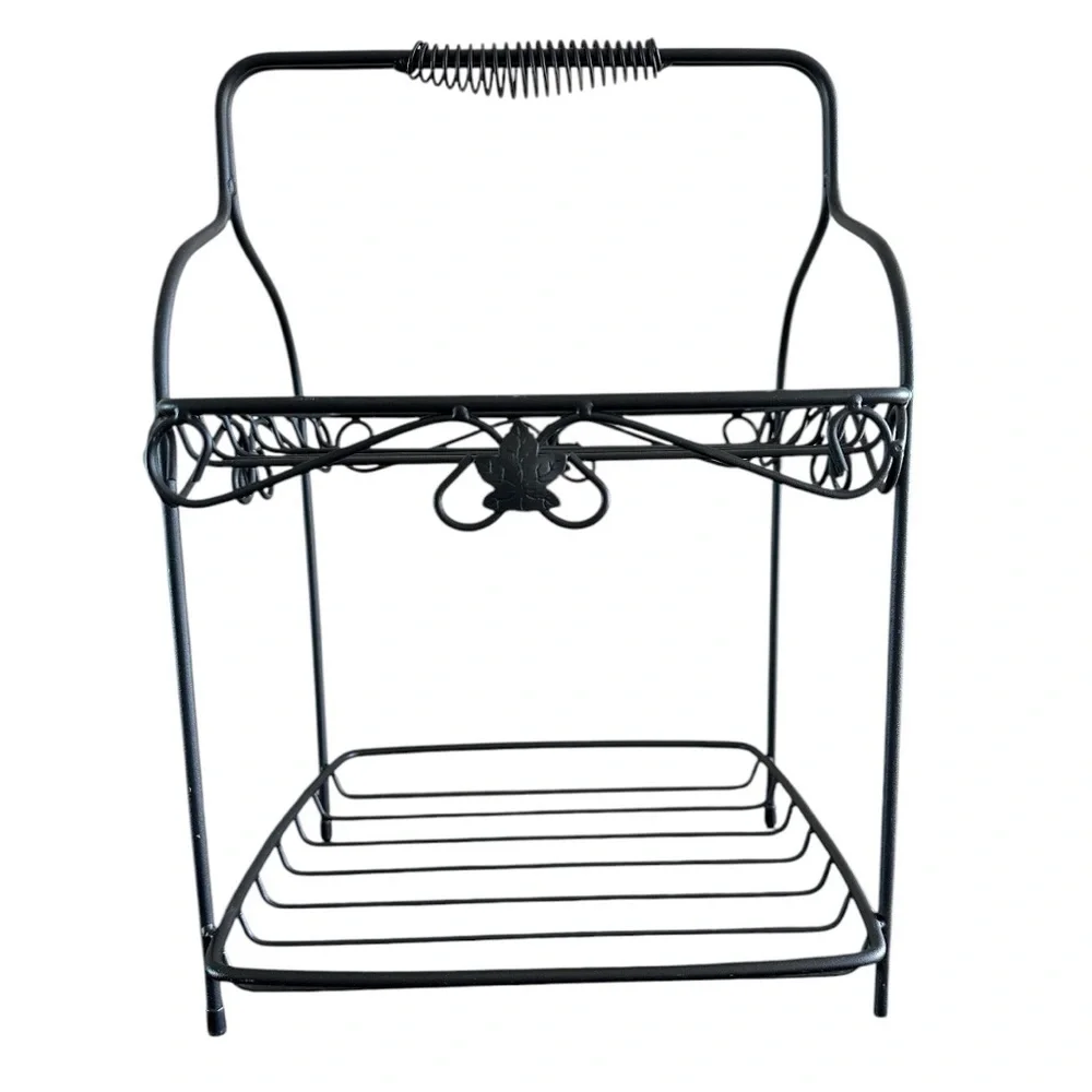 Longaberger Wrought Iron 2 Tier Serving Rack/Stand